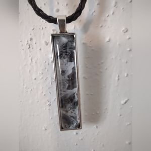 A little piece of art to wear around your neck!! Handmade necklace